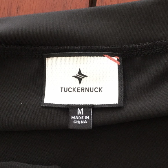 NWOT Tuckernuck black short sleeve off shoulder top M - Picture 6 of 12